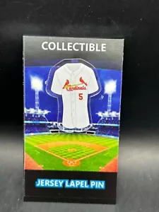 St. Louis Cardinals Albert Pujols jersey lapel pin-Classic RETRO Collectable - Picture 1 of 1