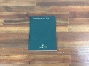 Rolex Submariner Date Booklet in Spanish 2010 + FREE SHIPPING - Picture 1 of 12