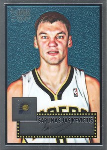 2005-06 Topps Style Chrome #141 Sarunas Jasikevicius