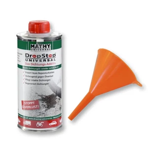 Mathy® Dropstop Spezial + Trichter Dichtungs-Additiv Simmerring Wellendichtring  - Bild 1 von 9