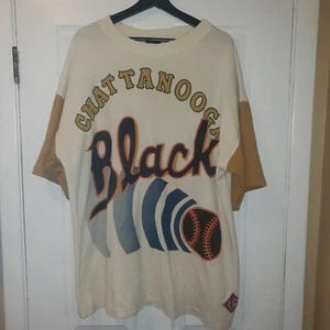 Vintage NLB By Underground RailRoad Men's Chattanooga LOOKOUTS XXL Made in USA - Picture 1 of 9