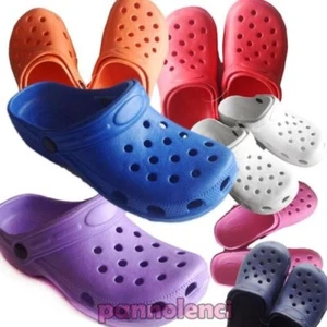 Women's Clogs Nursing Gardening Beach Pool 1002 - Picture 1 of 7