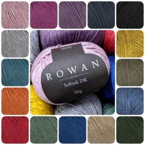 Rowan Softyak DK Algodón Yak Nylon Tejer Lana Hilo 50g Gama Completa - Imagen 1 de 46
