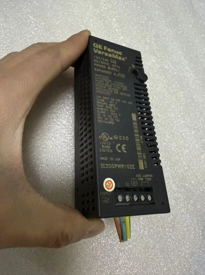 Ge Fanuc IC200PWR102B Versamax Power Supply Module - Image 1 of 3