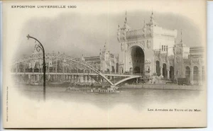 CP 75 Paris - Exposition Universelle 1900 - Les Armées de Terre et de Mer - JD - Picture 1 of 2