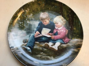 Donald Zolan Collector Plate, "Forests and Fairytales", 1st Joy of Reading 1991 - Picture 1 of 2