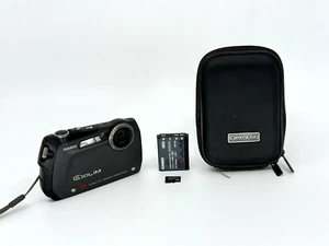 Casio Exilim G EX-G1 fotocamera digitale impermeabile - nero - testata - Foto 1 di 11