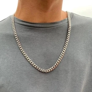 Men’s Cuban Link Chain - Picture 1 of 6