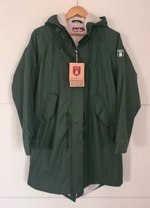 Derbe Hamburg Regenmantel Friese Tidaholm NEU • Gr. 38 • Parka • Damen • olive - Bild 1 von 7