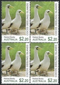 2020 Cocos Keeling Islands SG# 535 Booby Birds $2.20 block of 4 MUH MNH - Picture 1 of 1