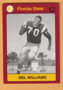 Tarjeta Del Williams Florida State Seminoles 1991 #176 Live Oak FL - Imagen 1 de 2