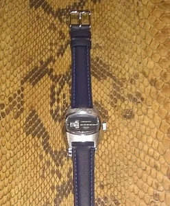 CHROMATIC DIGITAL BLUE STRAP WRISTWATCH NEW VINTAGE REVISED - Picture 1 of 5