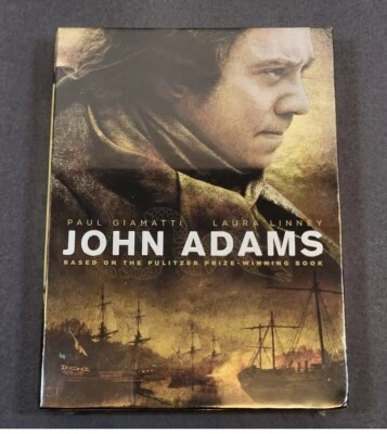 JOHN ADAMS 3-Disc DVD Box Set 2008 HBO Films Paul Giamatti Laura Linney NEW - Image 1 of 4