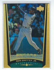  1999 UPPER DECK GRIFFEY ENCORE FX HOLOGRAPHIC GOLD FOIL # 81  029/125