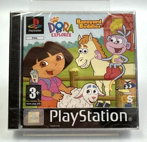 PS1 Dora The Explorer: Barnyard Buddies, New And Factory Sealed - Picture 1 of 8