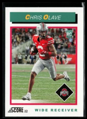 2022 Score '92 Throwback Rookie #TB10 Chris Olave RC - Image 1 of 2