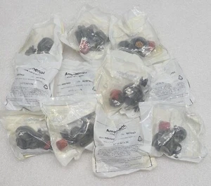 [LOT OF 11] NEW SEALED - Amphenol 62GB-14F14-19SW Circular MIL Spec Connector - Bild 1 von 4