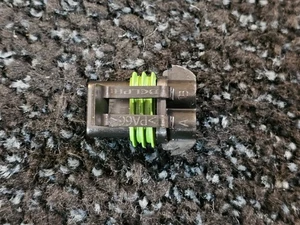 (QTY 50) Delphi 15300027 Metri-Pack 280 Black 2 Way Sealed Female Connector - Picture 1 of 6