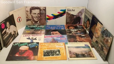 Vintage Lot of 20 Vinyl LPS Mixed Condition 1960s 80s Jazz Instrumental & Vocal - Image 1 of 4