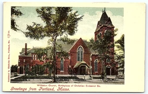 Cartolina: Pubblicata da Chisholm Bros., Portland, Me. G№ 44. Williston - Foto 1 di 2