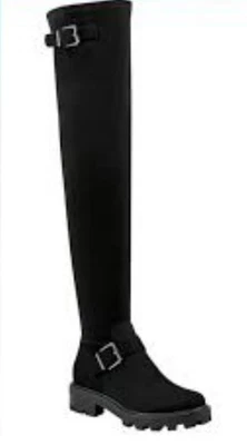 Talla 7 - Botas negras de moto por encima de la rodilla MARC FISHER Ganven Foto 1 de 4