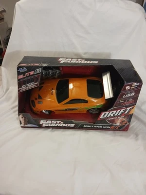 Fast and Furious RC 1/10 Powerslide Drift Brian's Toyota Supra NEW IN BOX - Image 1 of 4