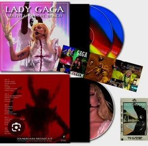 LADY GAGA - Mayhem on the Beach Picture Disc + 3x Rainbow Vinyl SEALED - Picture 1 of 1