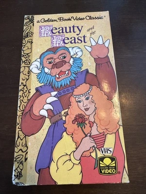 Beauty and the Beast and the Silver Pony (VHS, 1991) Golden Book Video Foto 1 de 4