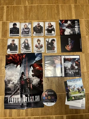Final Fantasy 16 - PS5 (neuwertig / Standard-Edition mit Poster und Karten) - Bild 1 von 4