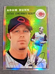 2003 Topps Heritage Chrome #THC81 Adam Dunn Refractor /554 Reds - Picture 1 of 2