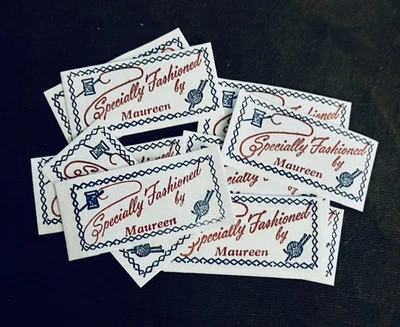 Набор из 13 «особенно моды на Морин» шить этикетки шитья вязания - Изображение 1 из 4