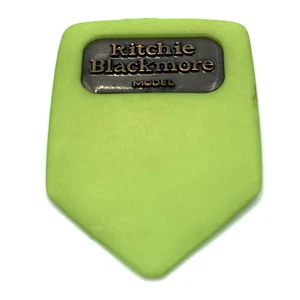 Ritchie Blackmore Japan Model This is My F*cking Pick vintage Pick Green #185 - Picture 1 of 2