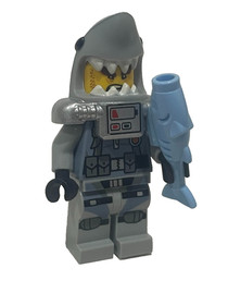 LEGO Ninjago Shark Army Minifigure Great White Shark 70615 NJO362