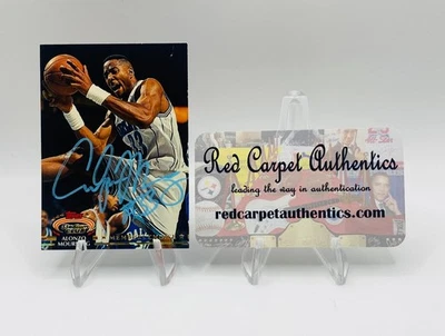 Alonzo Mourning Signed Rookie Card With COA (45482) - Image 1 of 3