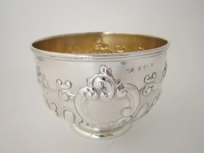 Antiguo azucarero eduardiano de plata esterlina - 1901 por Marston & Bayliss Foto 1 de 4