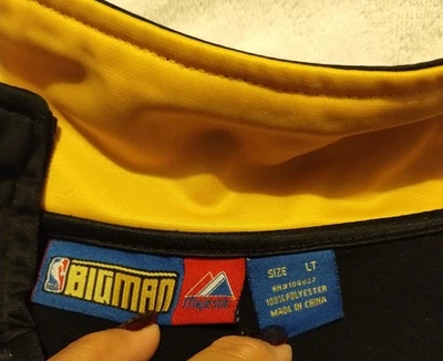 LA Lakers NBA Baloncesto Chaqueta Amarillo y Morado  Foto 1 de 3