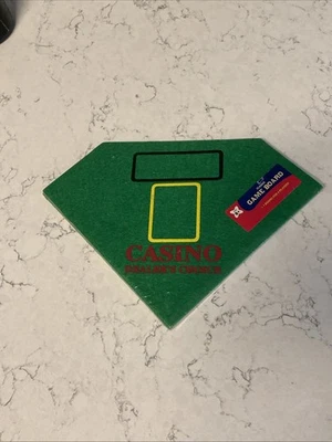 WTL Classic Game Board Dealer's Choice Casino Felt Mat 16" x 16" - NEW SEALED - Image 1 of 4