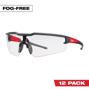 Safety Glasses with Clear Fog-Free Lenses (12-Pack) - Picture 1 of 12