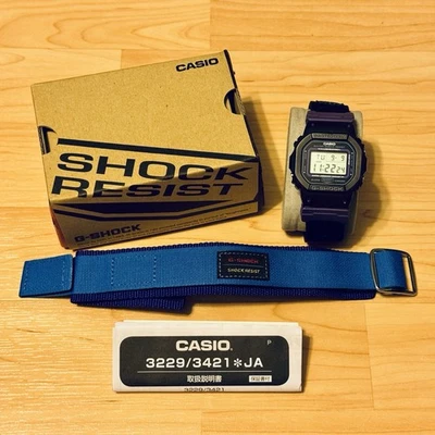 Casio G-Shock DW-5600THS-1 Throwback 1990s Square Digital Watch Men's 5600 JDM - Image 1 of 4
