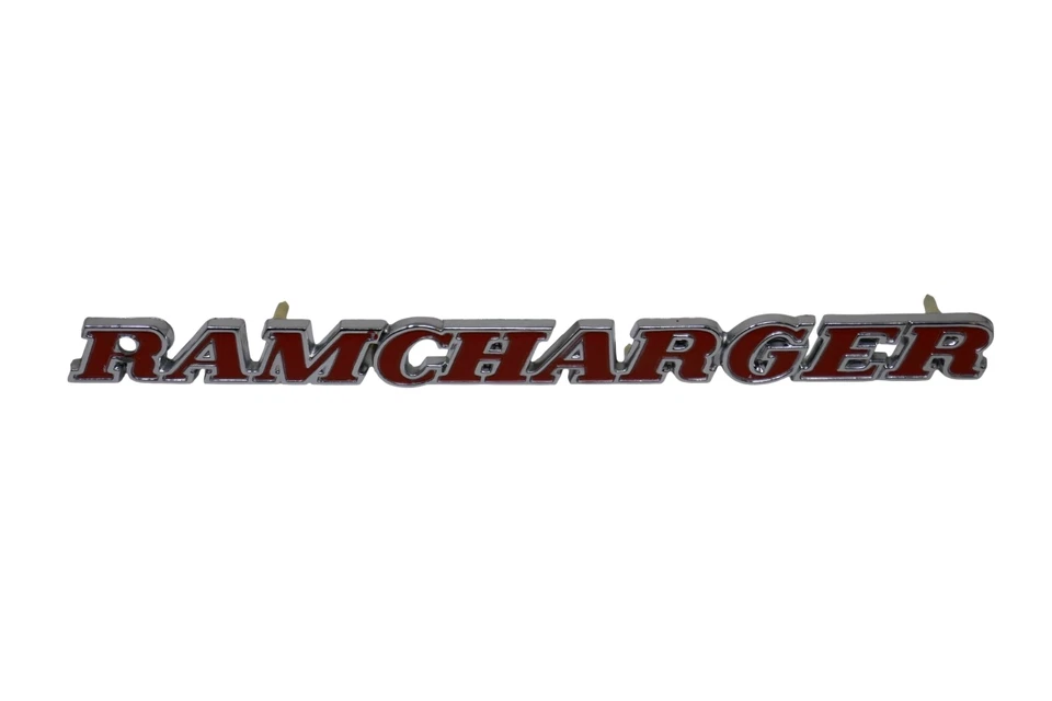 Mopar Dodge Ramcharger Fender Emblem Part# 3739984 Circa 1974-80 - Image 1 of 4