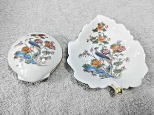 Vintage Wedgwood Bone China Muschel und Blatt Schmuck Sku J45 - Bild 1 von 3