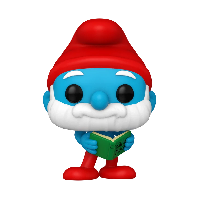 Funko Pop! Televisión: los Pitufos - Papá Con Magia Libro #1525 2024 Verano - Imagen 1 de 2