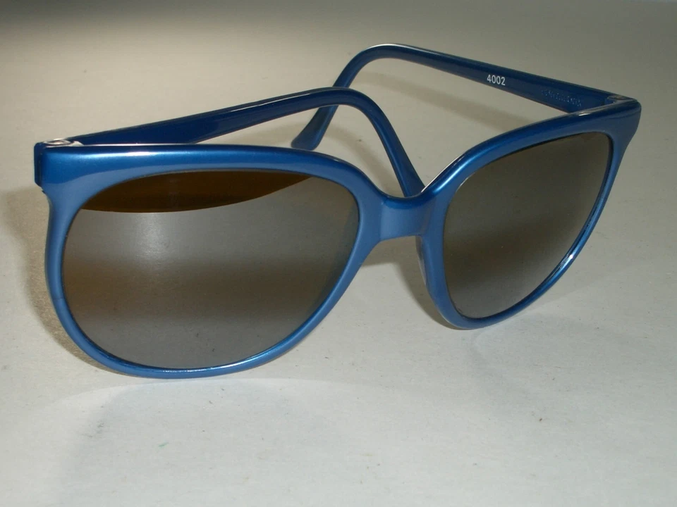 GAFAS DE SOL VUARNET Px 4002 DOBLE DEGRADADO ESPEJO ÁMBAR MARRÓN LENTES AZULES GATOS Foto 1 de 4