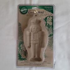 Wilton Nutcracker Cookie Mold Christmas Toy Soldier Holiday 1997 Vintage NEW