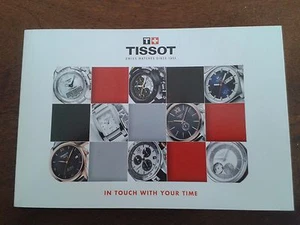 TISSOT Libro BROCHURE Livro Libro Catalogo Libro Folleto IN CONTATTO CON IL TUO TEMPO - Foto 1 di 2
