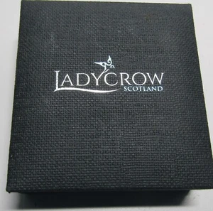 Ladycrow Scotland Pewter Thistle Scarf Ring Hand Crafted NIB - Picture 1 of 5