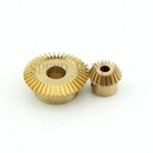 0.5M-40T-20T Metal Umbrella Tooth Bevel Gear 90° Angle Set Kit Ratio 2:1