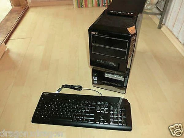 Acer Aspire M5711 Desktop PC, 1000GB HDD, 8GB RAM, Core 2 Quad, 2J. Garantie - Bild 1 von 1