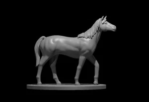 Riding Horse for D&D Dungeons and Dragons Pathfinder DND Mini - Foto 1 di 1