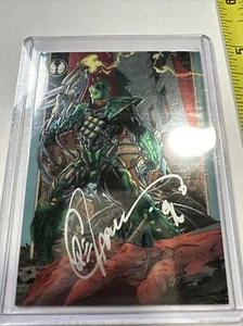 Spawn Chromium Cards #70 1996 Greg Capullo Autograph - Picture 1 of 2